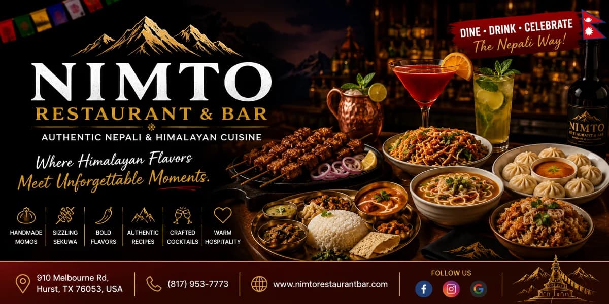 Nimto Restaurant and Bar Hurst Texas