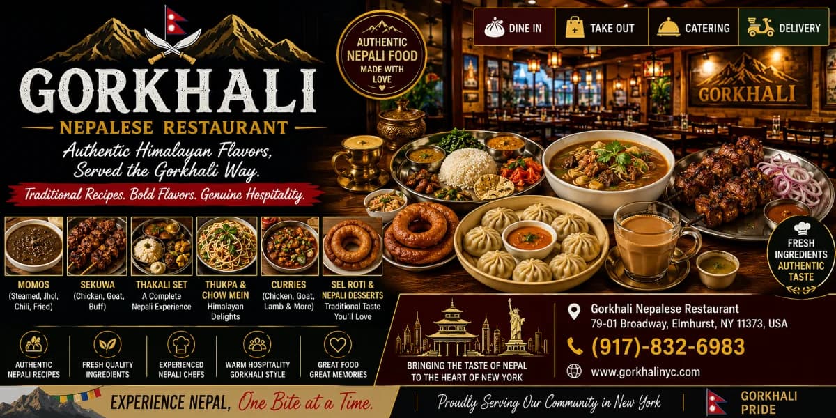 Gorkhali Nepalese Restaurant Jackson Heights, New york